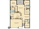 Detailed floor plan showcasing the layout of the home, including bedrooms, bathrooms, and living spaces at 13238 Famiglia Dr, Venice, FL 34293