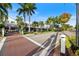 Quaint shopping district with storefronts and lush landscaping at 225 Randolph Rd, Venice, FL 34293