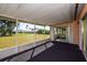 Inviting screened patio features a large, open view and seamless access to the home's interior at 2221 Bal Harbour Dr, Venice, FL 34293