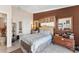 This bright bedroom features tile floors, a closet, and a comfortable layout at 3300 Loveland Blvd # 1201, Punta Gorda, FL 33980