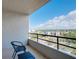 Serene balcony offers city views and a relaxing outdoor space for residents at 6415 Midnight Pass Rd # 909, Sarasota, FL 34242