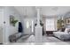 Bright and welcoming foyer offers a glimpse into the home's open floor plan and stylish design elements at 648 Cypress Rd, Venice, FL 34293
