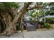 Beautiful tropical landscaping and the entryway to a charming beach community at 902 Gibbs Rd # 181, Venice, FL 34285