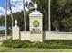 Boca Royale sign offers a glimpse of the exclusive golf and country club community's entrance at 10768 Trophy Dr, Englewood, FL 34223