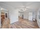 Open living space with laundry area, adjacent bedroom, and comfortable layout at 1703 Bal Harbour Dr # 2, Venice, FL 34293