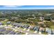 Beautiful aerial view of a one-story home in a well-maintained suburban neighborhood at 2572 Averland Loop, North Port, FL 34287