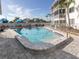 Community pool provides a relaxing retreat for residents at 708 Tamiami S Trl # 110, Venice, FL 34285