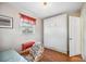Functional bedroom with a murphy bed, ideal for maximizing space and flexibility at 742 Golf Dr, Venice, FL 34285