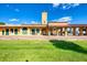 Charming train station featuring unique architectural details and well-kept grounds at 742 Golf Dr, Venice, FL 34285
