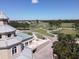 Scenic aerial view of the golf course, showcasing the meticulously maintained green and lush landscape at 945 Chickadee Dr, Venice, FL 34285