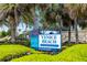 Venice Beach sign amidst lush landscaping, showcasing the Sarasota County Parks at 9932 Haze Dr, Venice, FL 34292