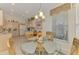 Charming breakfast nook with a window view, cozy seating, and direct access to the kitchen at 1022 Yosemite Dr, Englewood, FL 34223