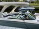 Luxury boat featuring its seating and high-end features at 1837 Upper Cove Ter, Sarasota, FL 34231