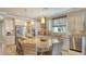 Gourmet kitchen features a center island with seating and stainless steel appliances making it perfect for the home chef at 19651 Quisto St, Venice, FL 34293