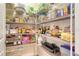 A well-stocked pantry with ample shelving and organized storage solutions at 19651 Quisto St, Venice, FL 34293