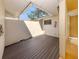 Private outdoor patio area with wooden deck flooring and access to the home's interior at 268 Southampton Dr # 309, Venice, FL 34293