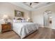 Spacious bedroom featuring ensuite and comfortable furnishings at 297 Martellago Dr, North Venice, FL 34275