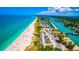 Beautiful coastal scenery showcasing the area's beaches, residential areas, and waterways, offering a glimpse of waterfront living at 471 Bayshore Rd, Nokomis, FL 34275