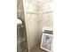 Walk-in closet with installed shelves and carpet at 495 Schooner St, North Port, FL 34287