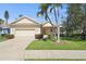 Charming single Gathering home with a well maintained lawn and mature palms at 8603 46Th Avenue W Cir, Bradenton, FL 34210