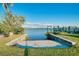 Easy access to the water with this convenient boat ramp, ideal for boating enthusiasts at 9061 Kellogg Ln, Venice, FL 34293