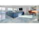 Spacious living room with picturesque water views at 9061 Kellogg Ln, Venice, FL 34293