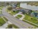 Residential street with waterfront homes and well-manicured lawns in a desirable location at 1300 Lucaya Ave, Venice, FL 34285