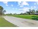 Scenic view of the meticulously maintained golf course at 27440 Janzen Ct, Englewood, FL 34223