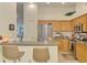 Kitchen featuring stainless steel appliances and an open breakfast bar at 4301 Nizza Ct, Venice, FL 34293