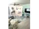 Bright living space with coastal decor, modern furnishings, and plenty of natural light at 599 Carmel Rd, Venice, FL 34293