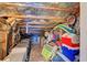 Unfinished attic space used for storage with insulation visible at 700 Golden Beach Blvd # 224, Venice, FL 34285
