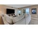 Comfortable living room with an ocean view, ideal for relaxing or entertaining guests at 1 Colony Point Dr # 11A, Punta Gorda, FL 33950
