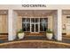 Inviting building entrance featuring clean, modern architecture at 100 Central Ave # C619, Sarasota, FL 34236