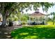 Picturesque gazebo nestled in a lush park with manicured lawns, providing a tranquil and scenic setting at 10742 Ironbridge Dr, Venice, FL 34293
