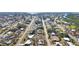 Aerial neighborhood view of the community and some of the surrounding waterfront properties at 1075 Falcon Rd, Venice, FL 34293