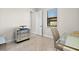 Bright office/bedroom featuring a functional workspace at 13750 Portenza Ln, Venice, FL 34293