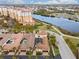 An aerial shot features the property and water view at 158 E Tampa Ave, Venice, FL 34285