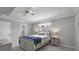 Cozy bedroom with neutral walls and ceiling fan at 325 Fiesole St, Venice, FL 34285