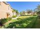 Well-manicured lawns surround this community with ample green space at 3691 Parkridge Cir # 201, Sarasota, FL 34243