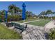 Enjoy a leisurely game of bocce ball on the meticulously maintained community court at 4123 Cascade Falls Dr, Sarasota, FL 34243