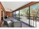 Screened-in lanai with seating to enjoy outdoor views at 4260 Placida Rd # 25D, Englewood, FL 34224