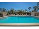 Community pool offering a refreshing escape at 4260 Placida Rd # 25D, Englewood, FL 34224