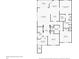 Detailed floor plan showcasing the layout of the home, including the kitchen, bedrooms, and living spaces at 4433 Corso Venetia Blvd # C18, Venice, FL 34293