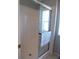 Bathroom shower stall with sliding glass door and towel bar at 457 Longwood Dr, Venice, FL 34285