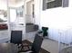 Enclosed patio with outdoor seating and views of the lawn at 457 Longwood Dr, Venice, FL 34285