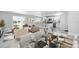 Inviting living area and dining space combination, perfect for gatherings and everyday living at 4740 Payne St, North Port, FL 34287