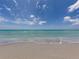 Picturesque beach with calm waters and soft sand, perfect for relaxation and enjoying the coastal scenery at 632 Golf Dr # 632, Venice, FL 34285