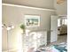 Bedroom featuring a dresser with beach-themed decor and a ceiling fan at 782 Harrington Lake N Dr # 99, Venice, FL 34293