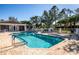 Take a refreshing dip in this beautiful community pool, surrounded by lush landscaping and comfortable lounge areas at 835 Chalmers Dr # 835, Venice, FL 34293