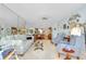 Living room with hardwood floors and furniture at 838 Bird Bay Way # 114, Venice, FL 34285